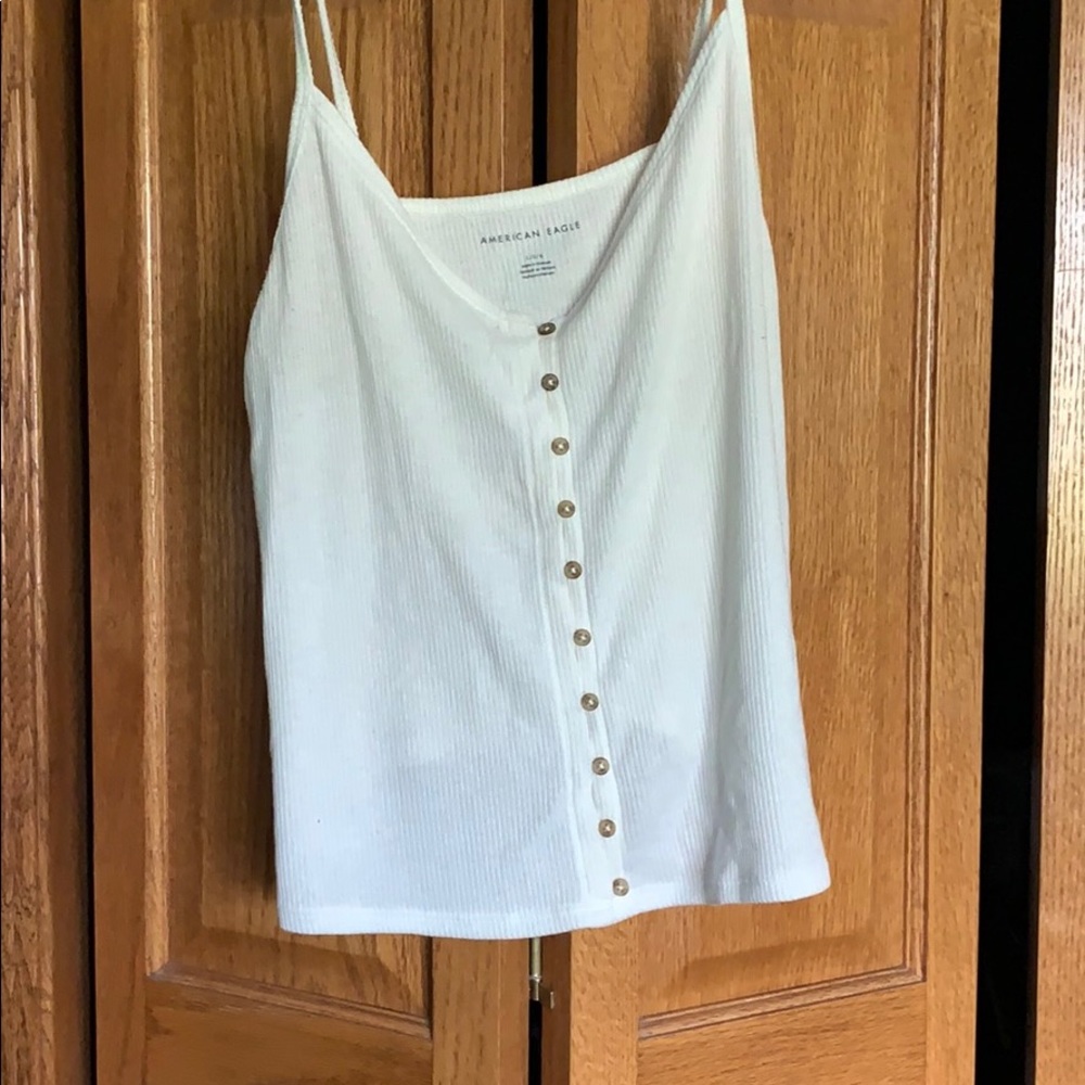 American eagle button up tank